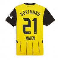 Borussia Dortmund Donyell Malen #21 Hemmatröja 2024-25 Korta ärmar